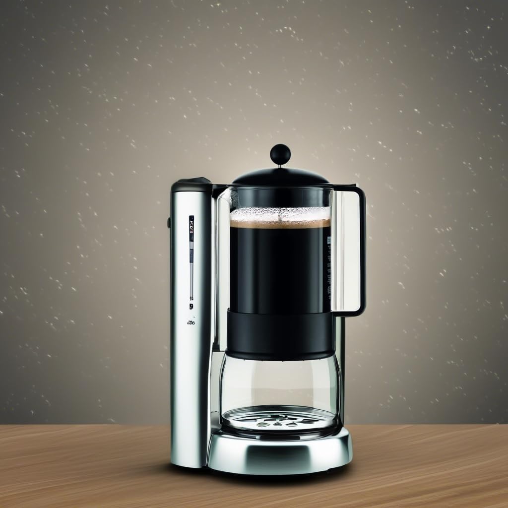51oz Borosilicate Glass French Press Coffee Maker X796