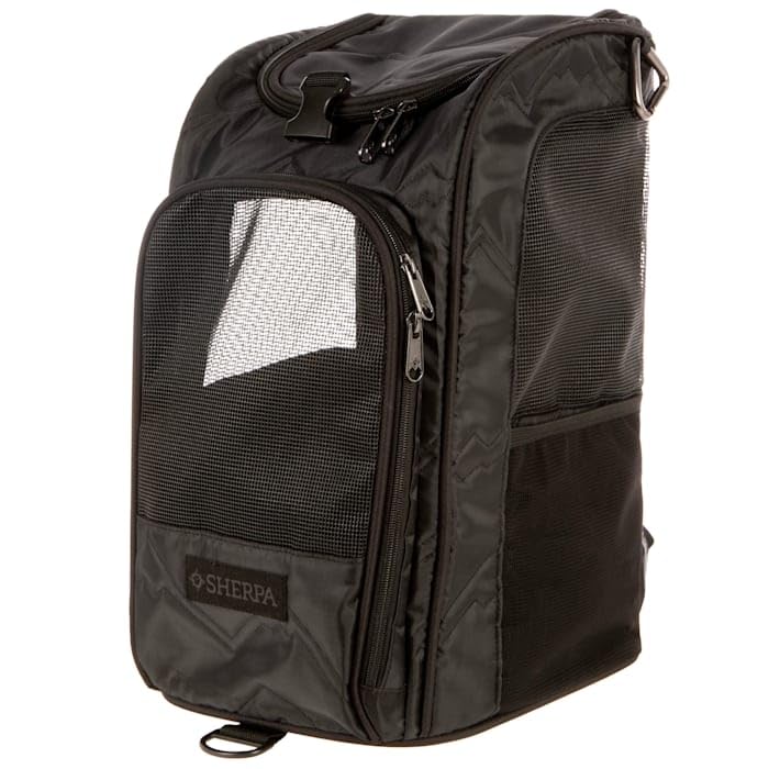 Black Medium Convertible Pet Carrier & Backpack T3131