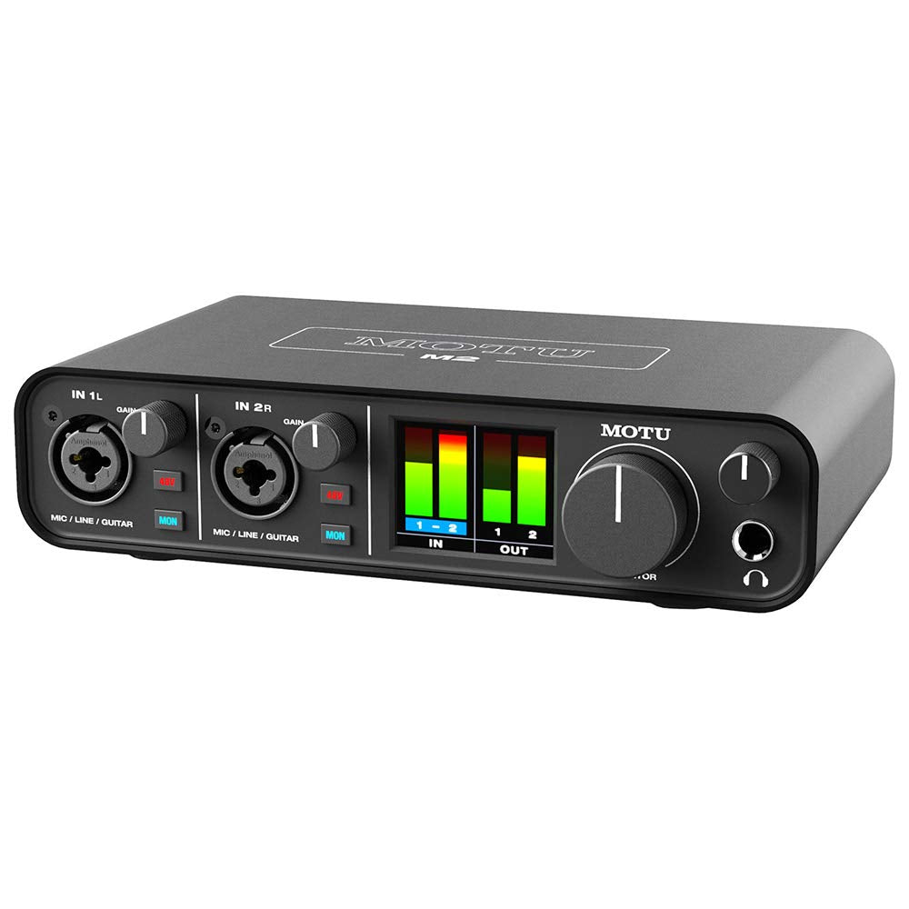 2x2 USB-C Audio Interface with XLR-XLR Cable Bundle U136