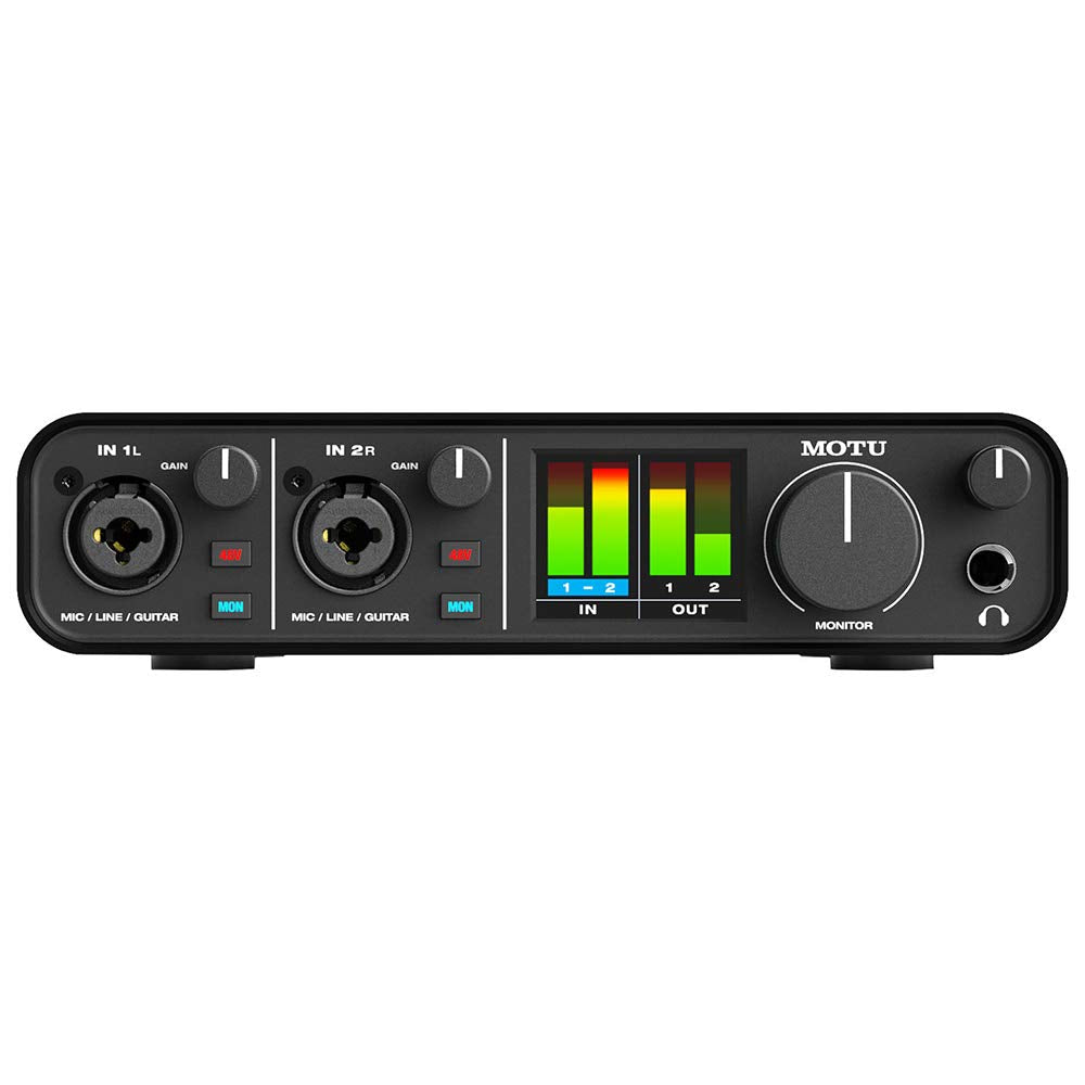 2x2 USB-C Audio Interface with XLR-XLR Cable Bundle U136