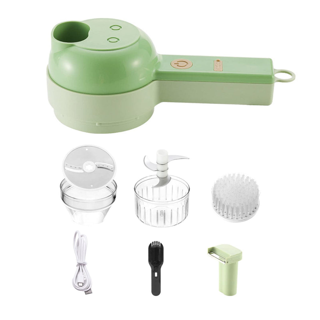 4 in 1 Cordless Electric Vegetable Cutter Set R7077
