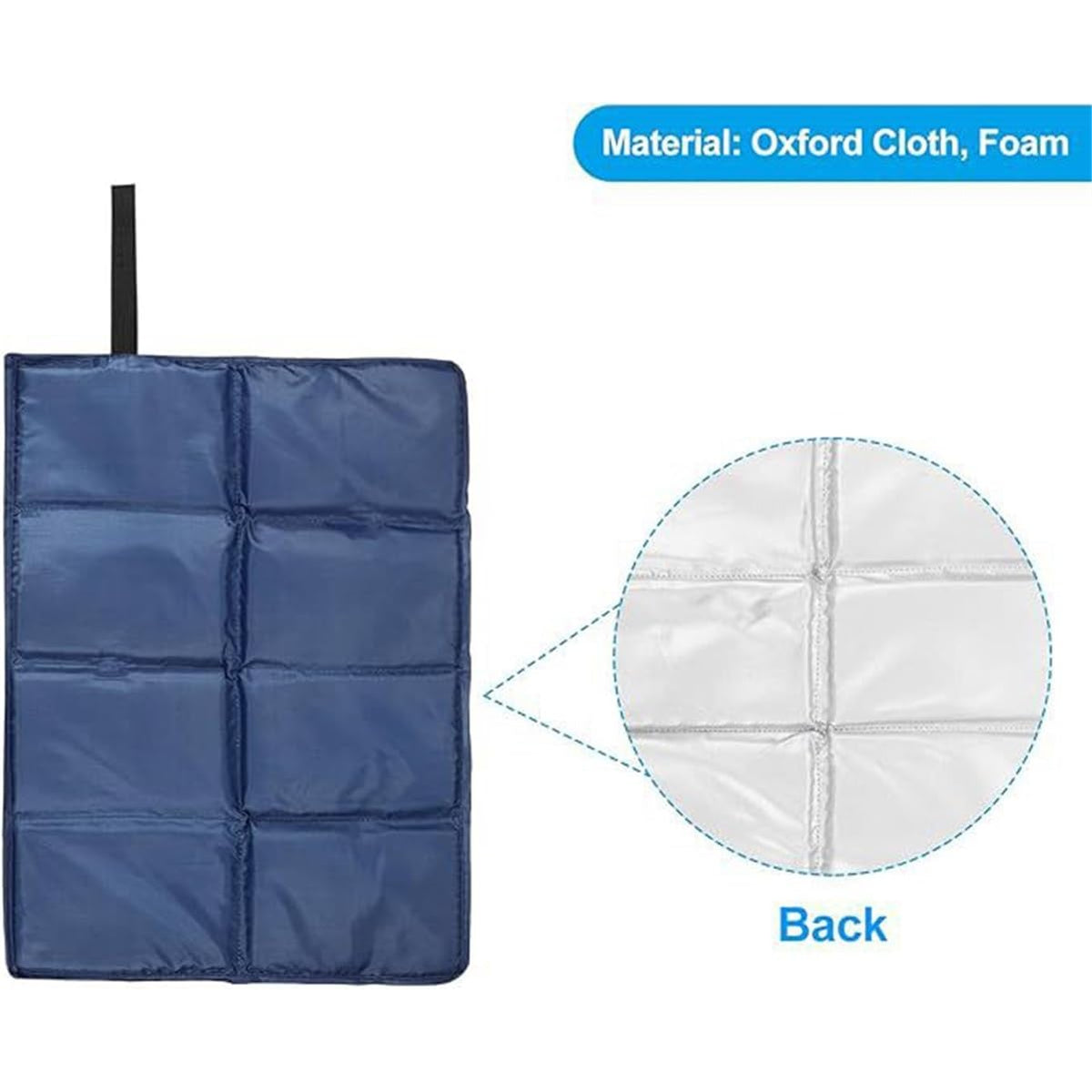 Foldable Waterproof Oxford Camping Seat Cushion B562