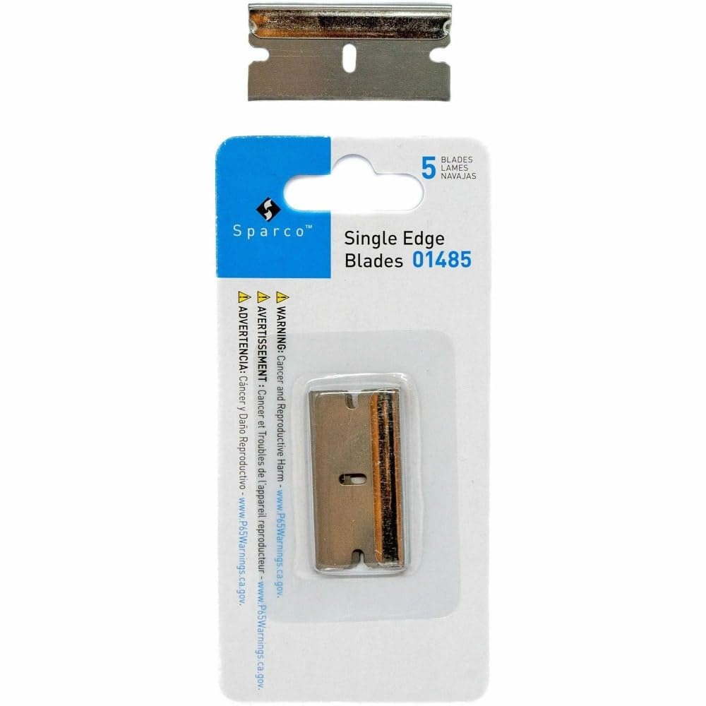 Tap-Action Razor Knife Refill Blades, 5 Pack, Stainless Steel A544188