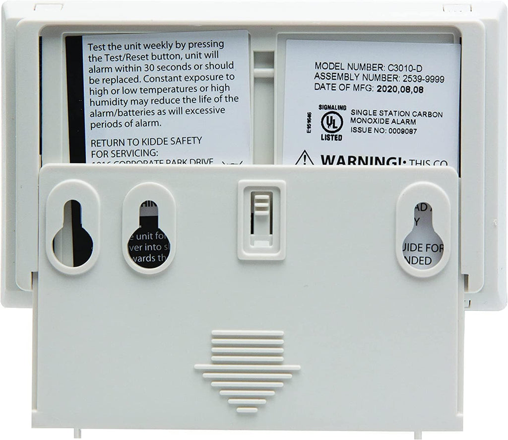 Carbon Monoxide Detector with 10-Year Battery, Digital Display, 2 Pack L990