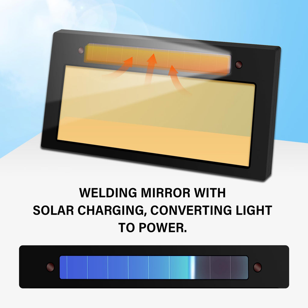 Adjustable Auto Darkening Welding Lens 2x4 1/4 K67374