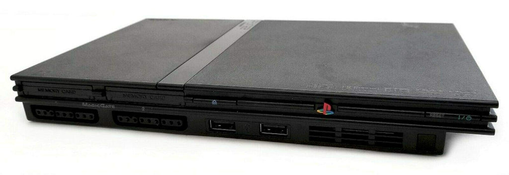 PS2 Slim Gaming Console with 2 Wireless Controllers I37266