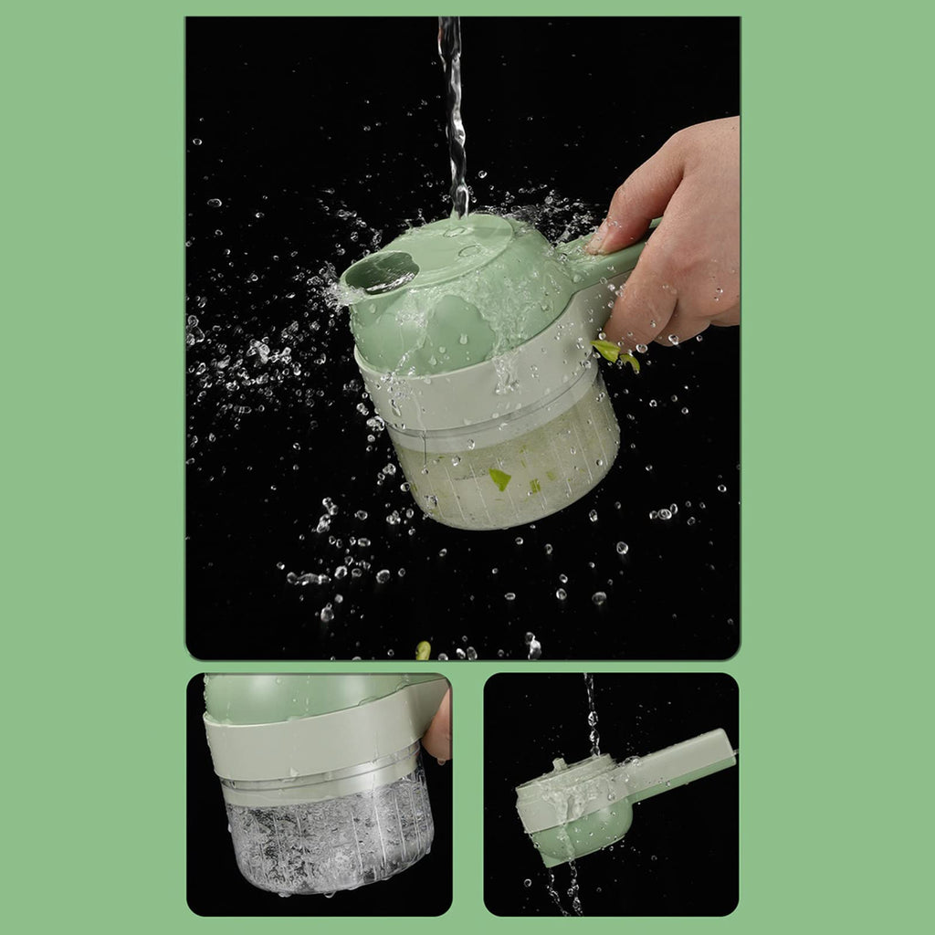 4 in 1 Cordless Electric Vegetable Cutter Set R7077