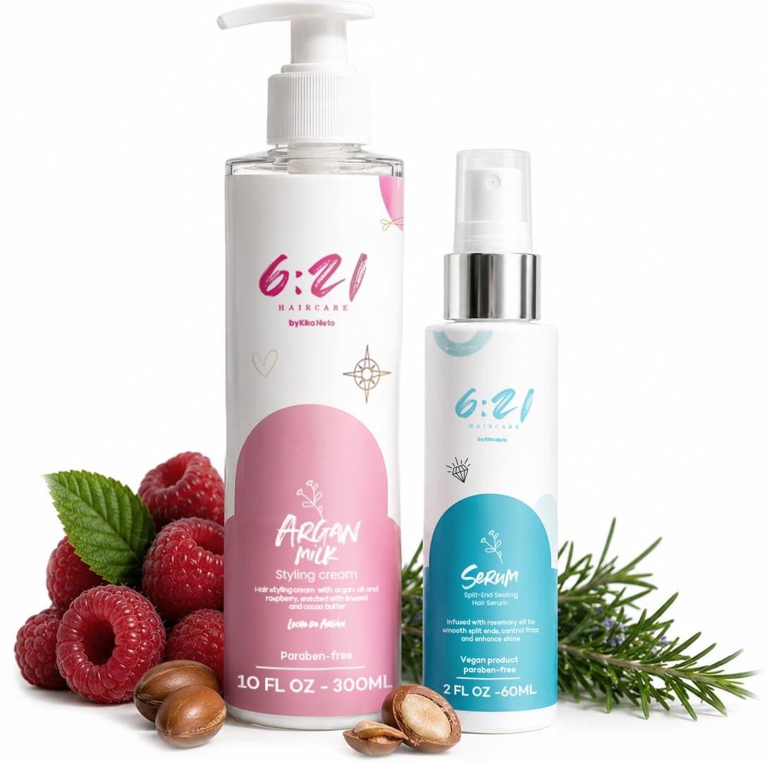 Argan Repair Leave-In Conditioner + Anti-Frizz Serum Y905