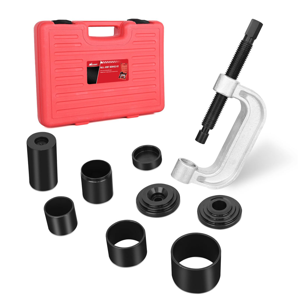 Ball Joint Press Kit, 10pcs Removal and Installation Tool Set Y601378