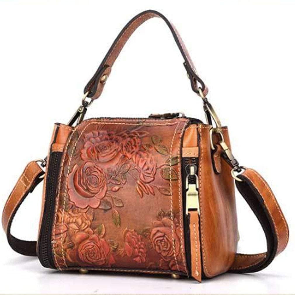 Small Leather Shoulder Bag Crossbody Pack T1173