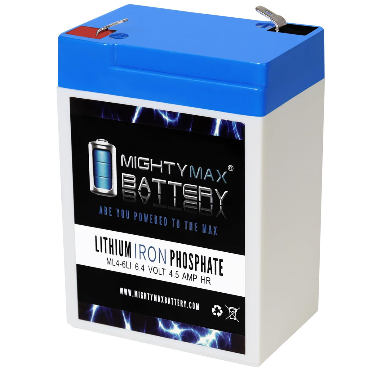 6V 4.5AH Lithium Replacement Battery D9277