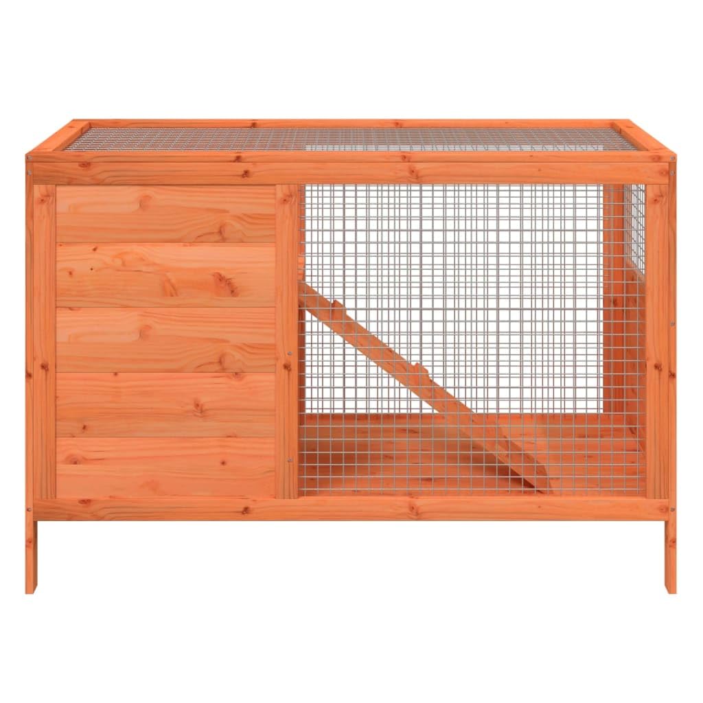 2-Tier Solid Pine Wood Rabbit Hutch G451