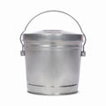 Galvanized Steel 6 Gallon Storage Can with Locking Lid Z536