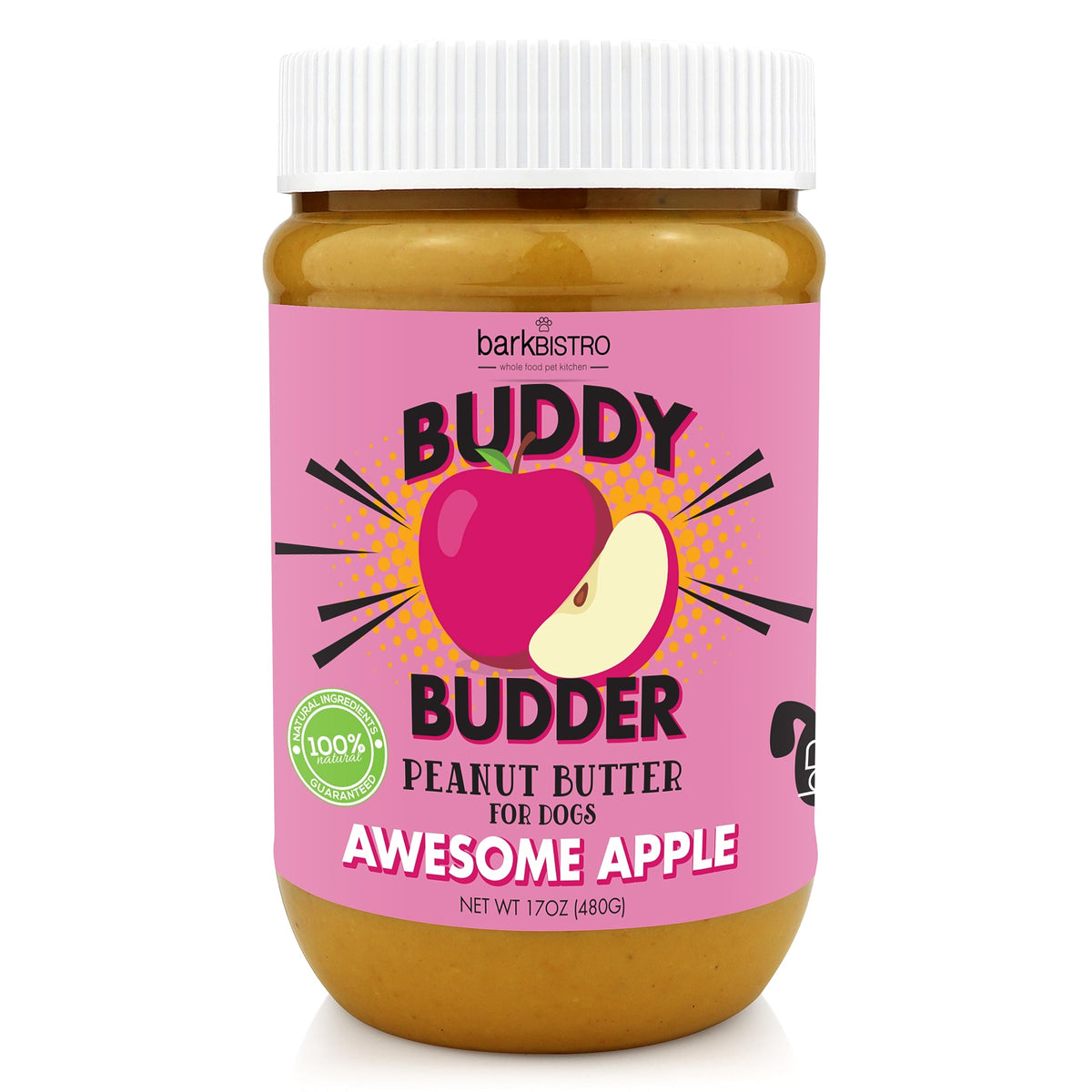 100% Natural Dog Peanut Butter 17oz O861068