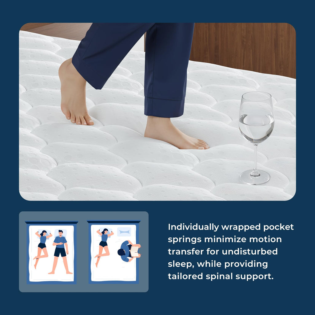 Full 12 Inch Hybrid Mattress in a Box R757665