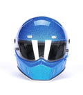 DOT Approved Fiberglass Full Face Motorcycle Helmet with Clear Visor J392799
