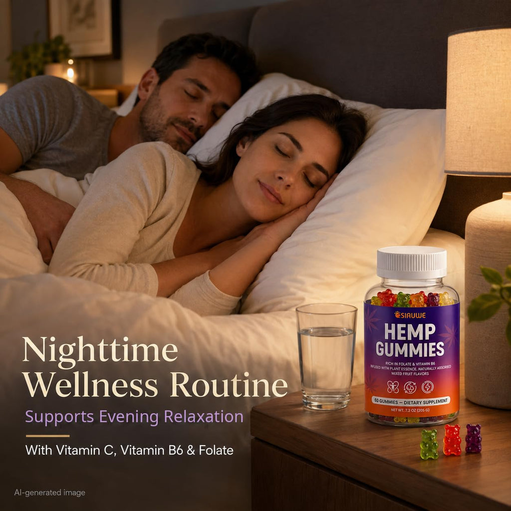 Sugar Free Hemp Gummies 60 Count H21339