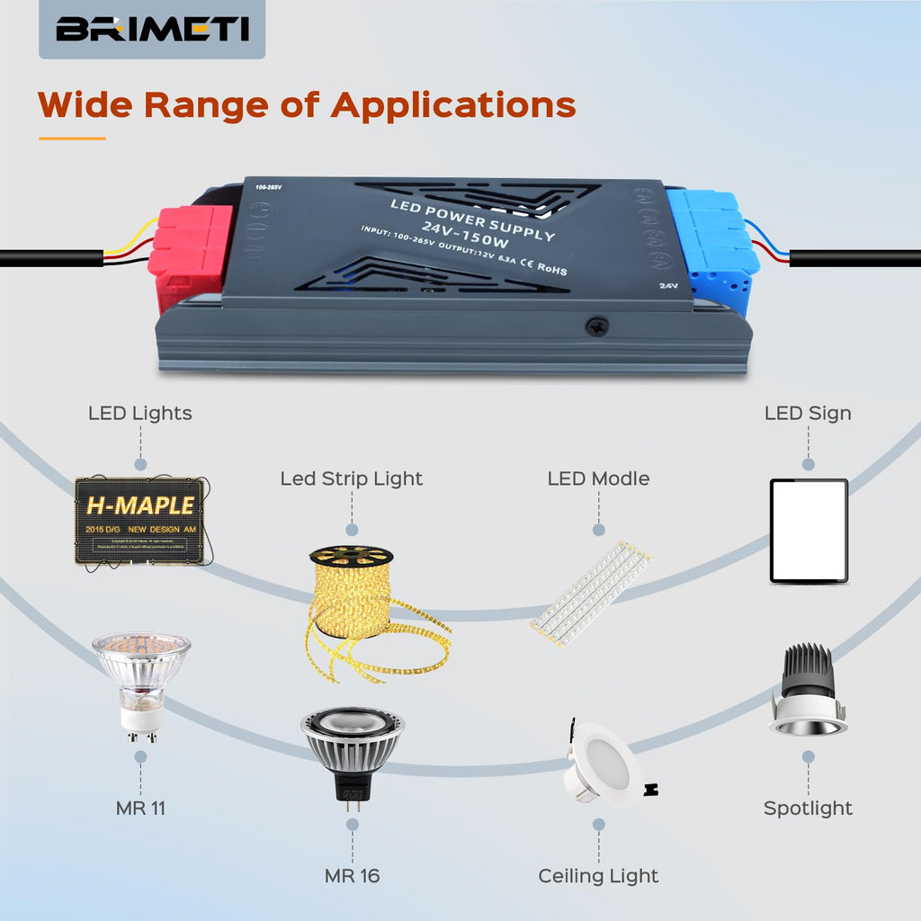 24V 200W LED Power Supply Q523016