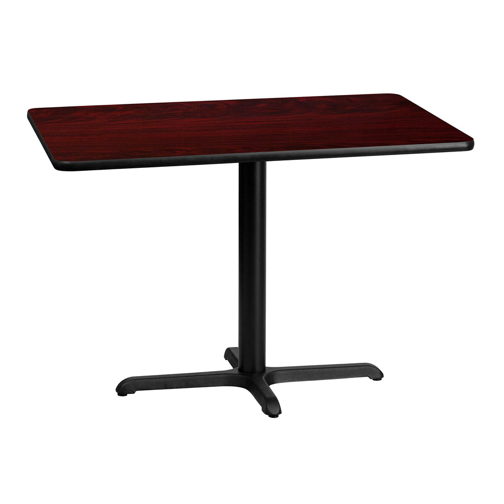 Rectangular Table and X-Base I59217