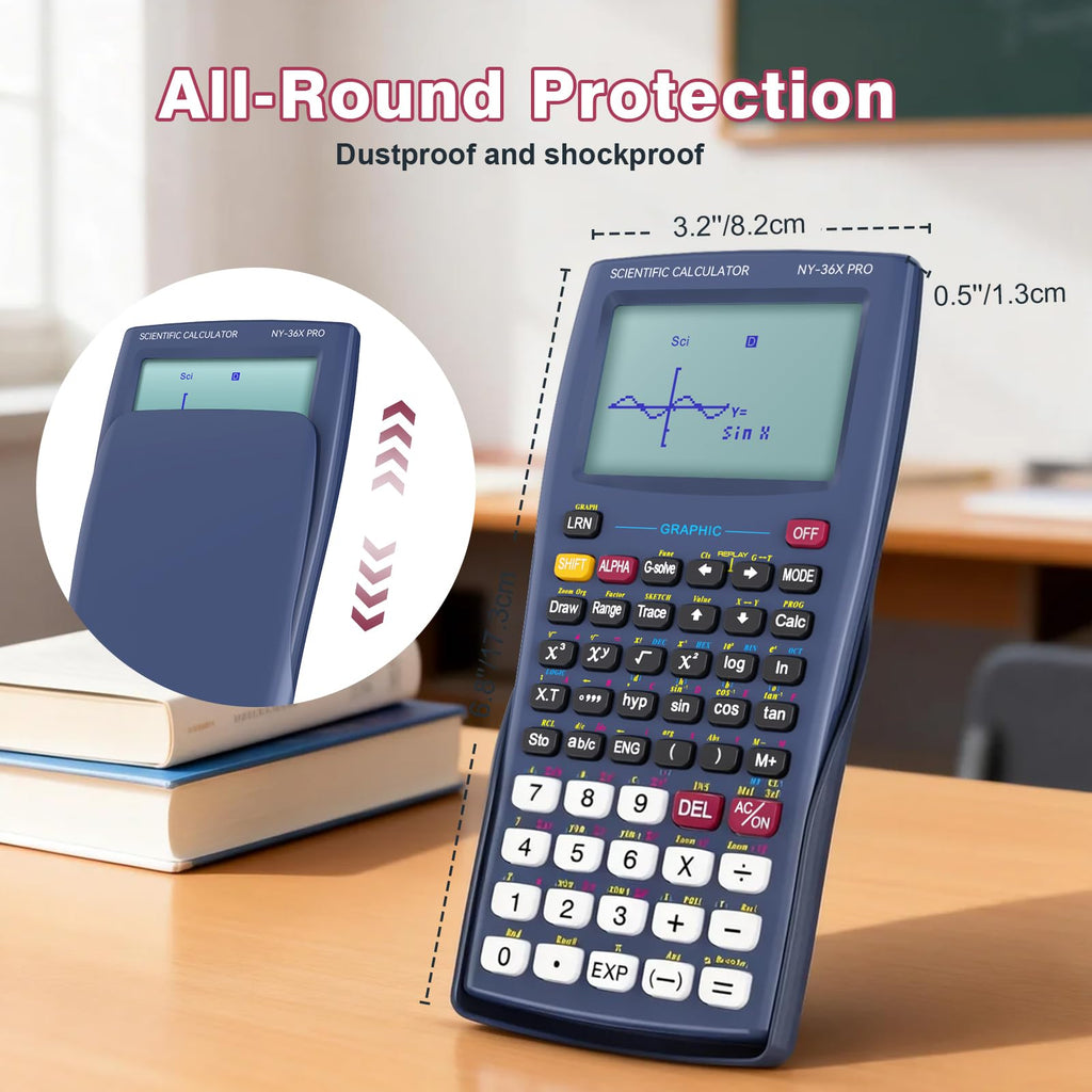 Scientific Calculator 360 Functions Multi-Line 13 Digit A3683