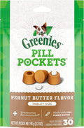 Peanut Butter Flavor Pill Pockets for Dogs 4 Pack W4592