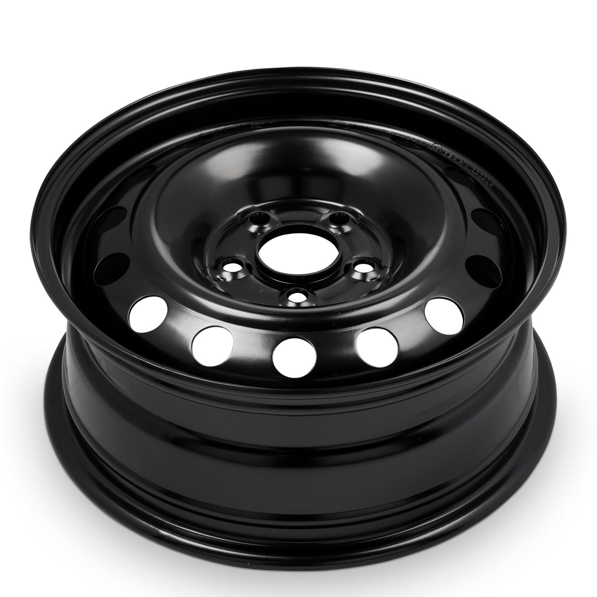 16 Inch Painted Black Car Wheel Q848501