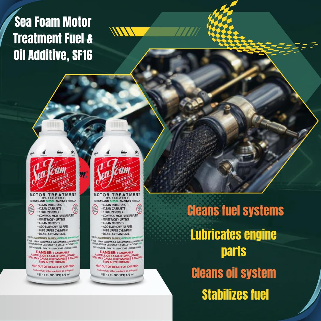 2 x 16 oz Fuel System Cleaner & Upper Cylinder Lubricant Q268076