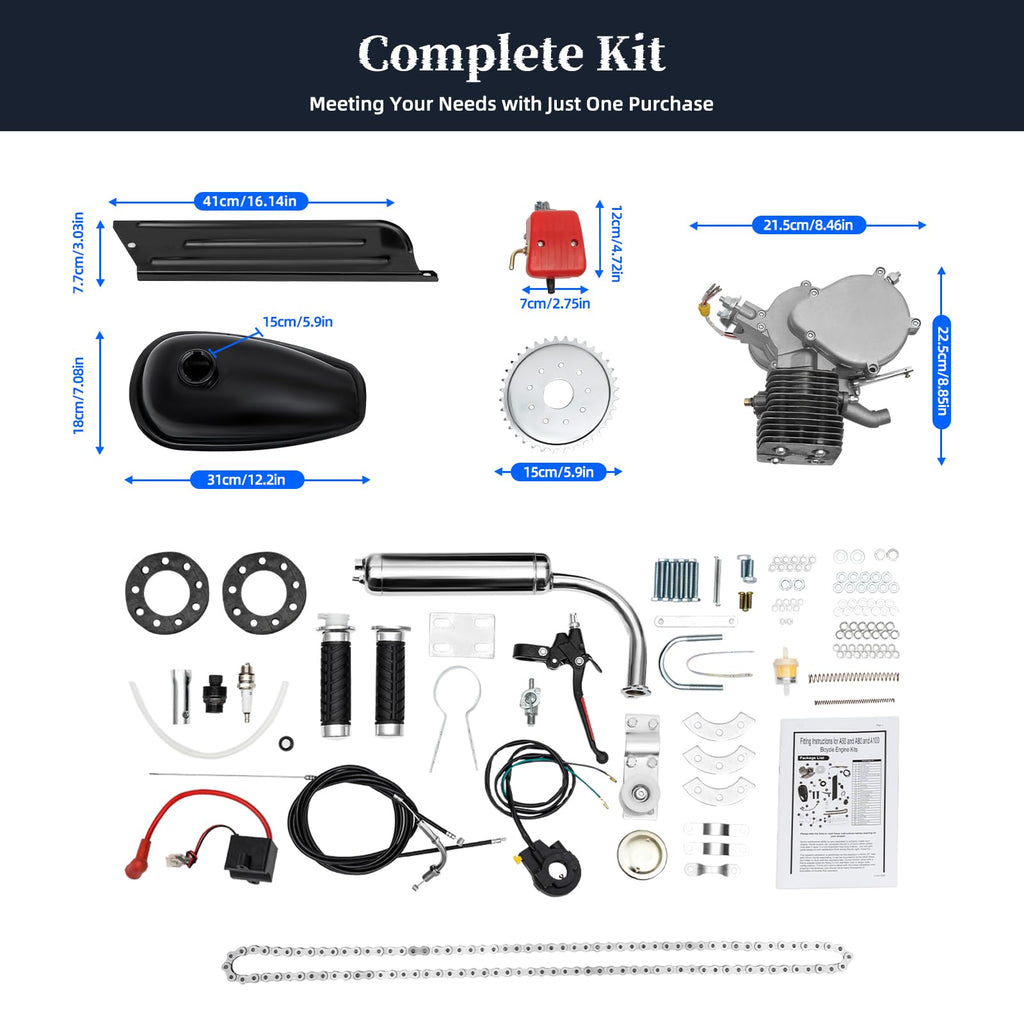 100CC 2-Stroke Bicycle Engine Kit K648889