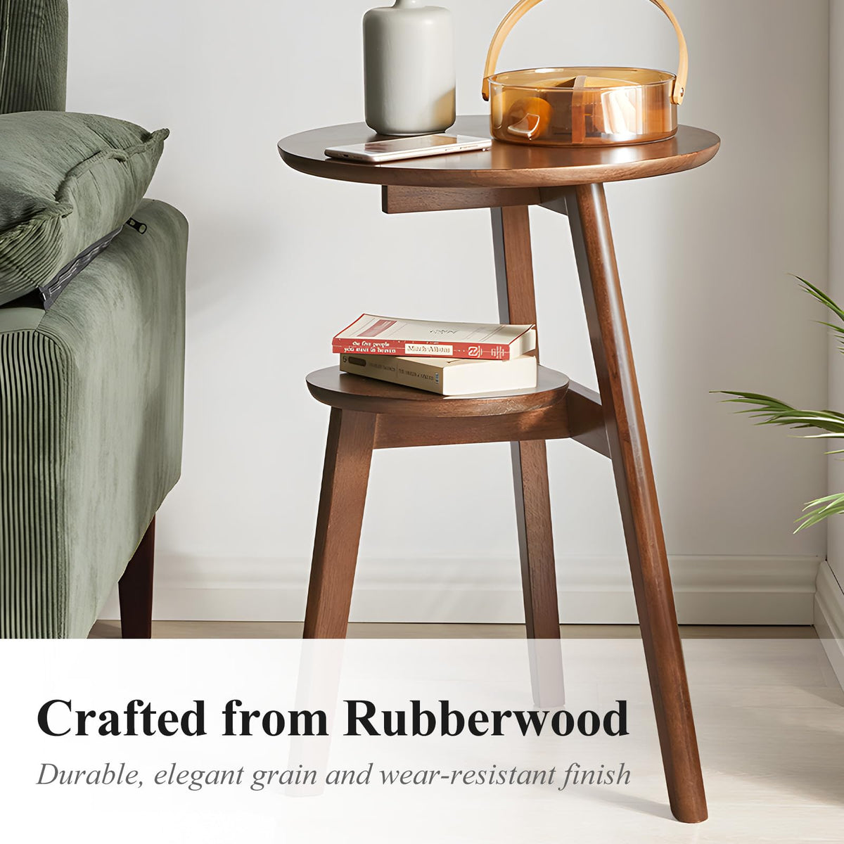 2-Tier Round Side Table M362