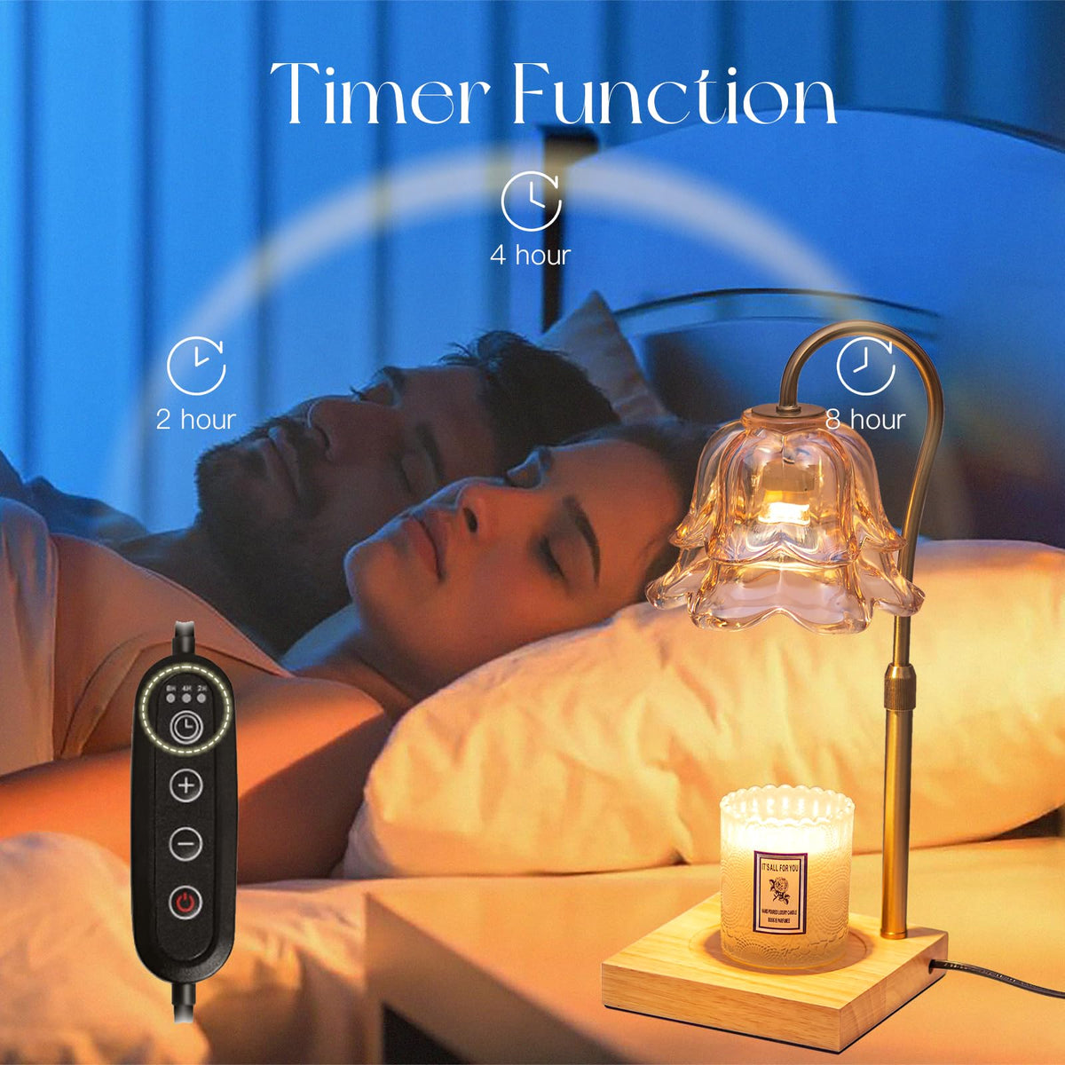 Candle Warmer Lamp with Timer Y680
