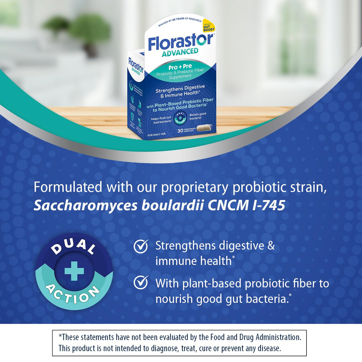 Probiotic and Prebiotic 30 Capsules L4094