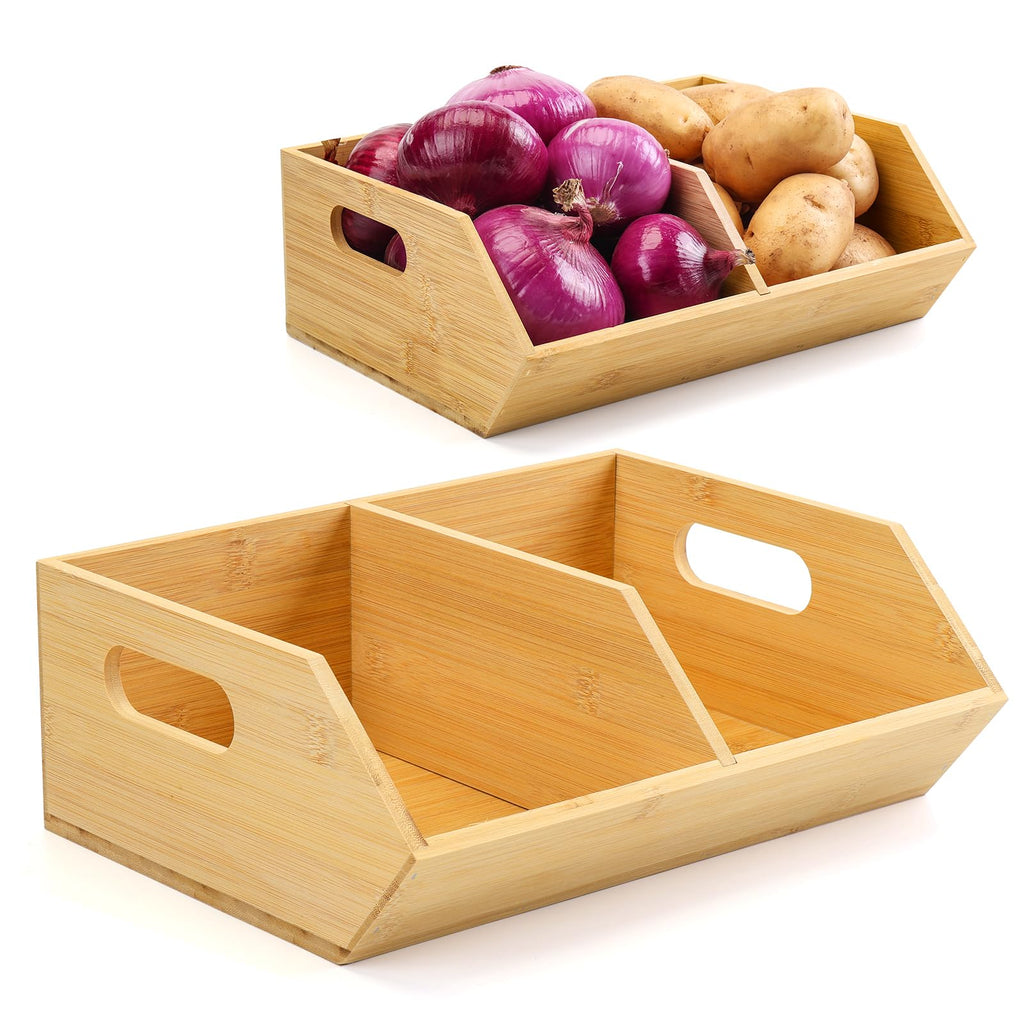 2 Set Bamboo Storage Bins R299803