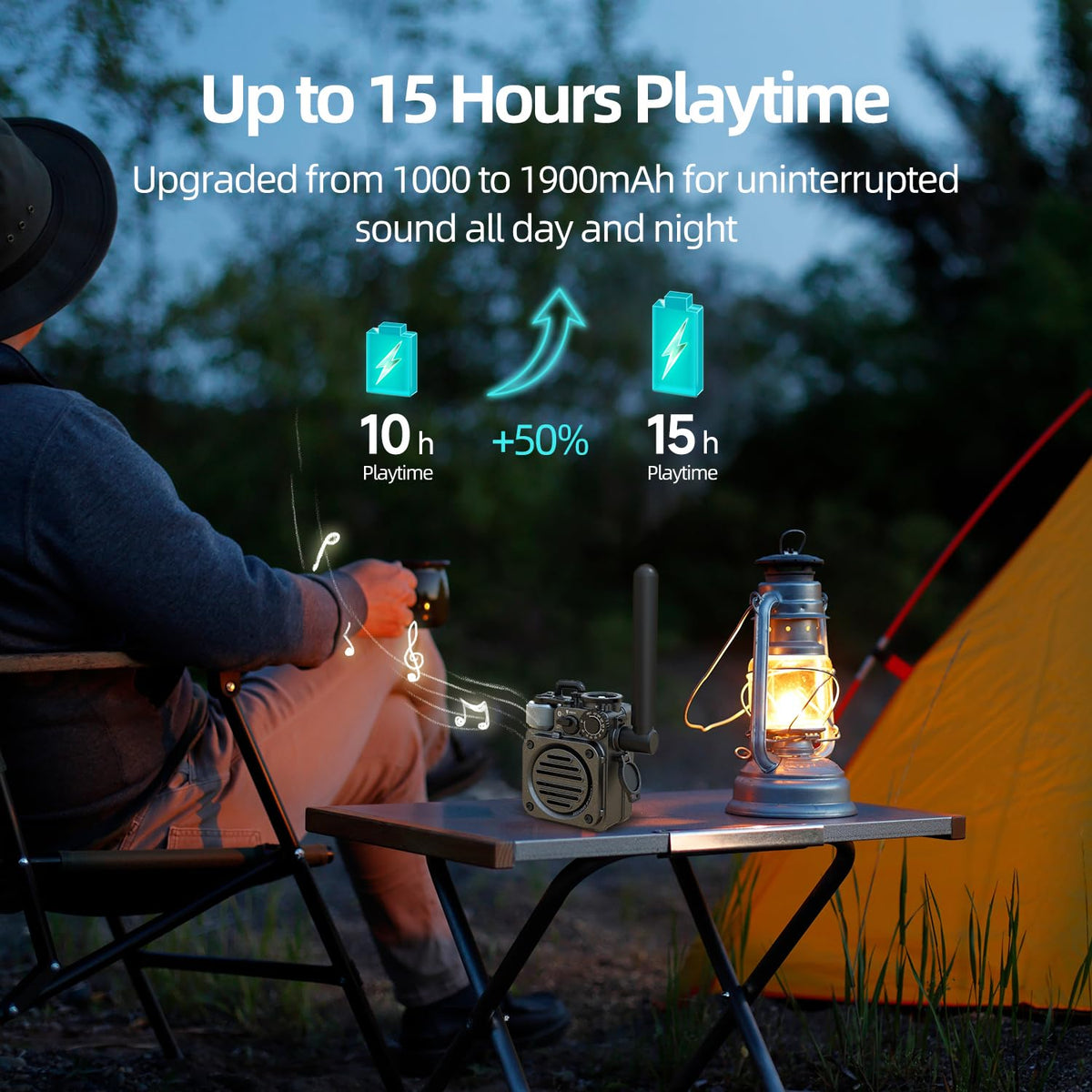Portable Wireless Bluetooth Speaker with FM Radio X9371