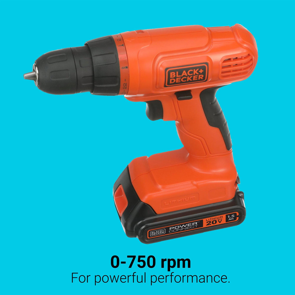 Cordless Drill Driver Kit with Drill Bit Set and Sockets, 100 pc. X366