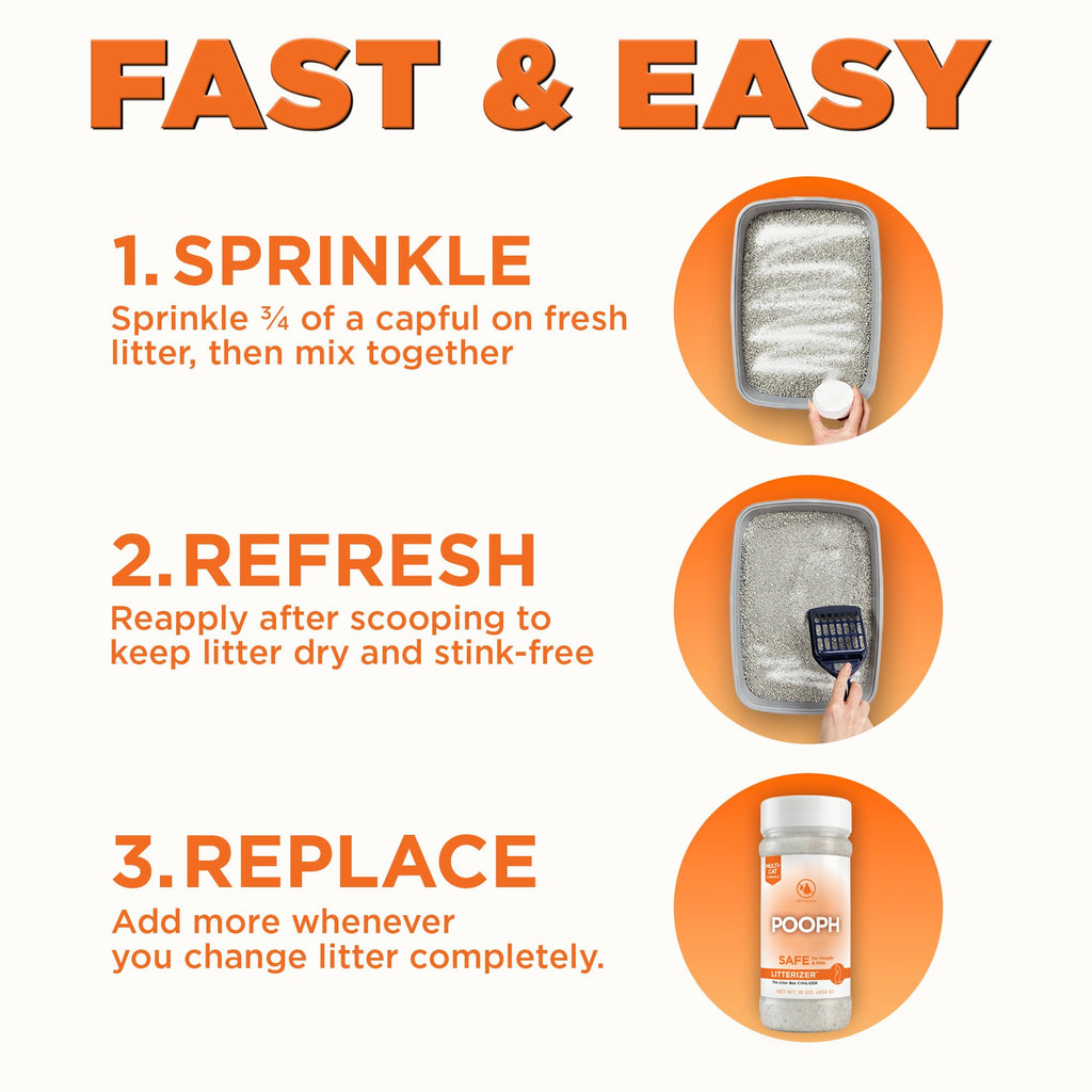 Cat Litter Odor Eliminator Additive 16 fl oz Bottle Q223
