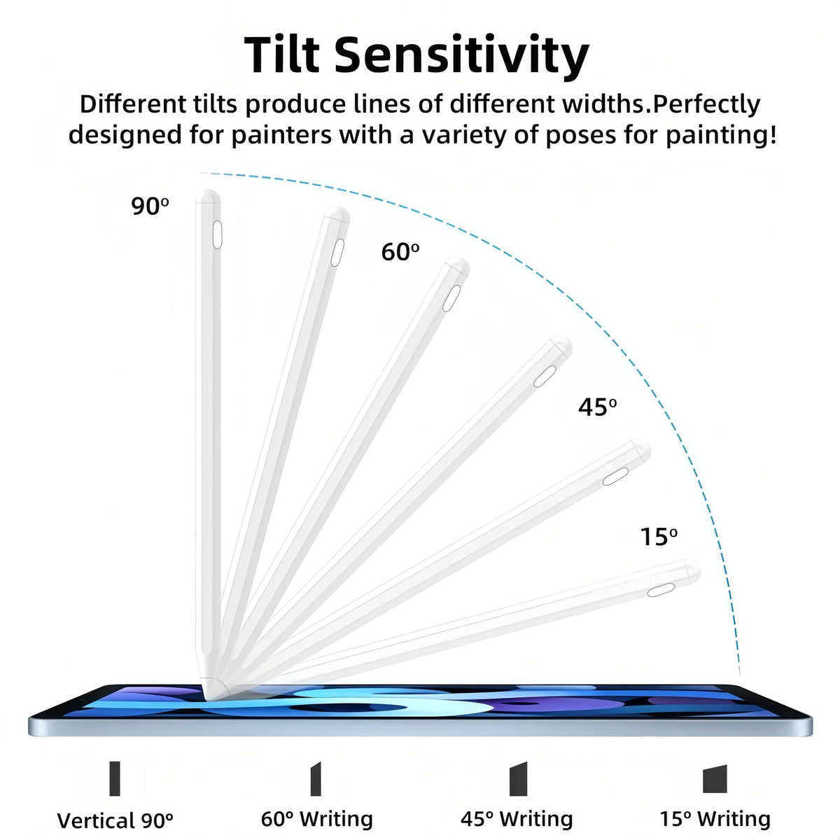 Wireless Magnetic Charging Stylus Pen for iPad A657665