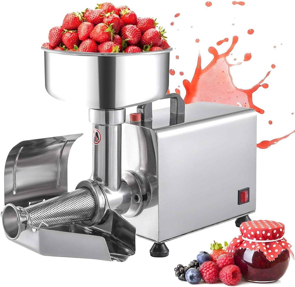 450W Stainless Steel Electric Food Mill Q2760