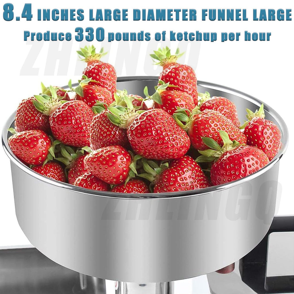450W Stainless Steel Electric Food Mill Q2760