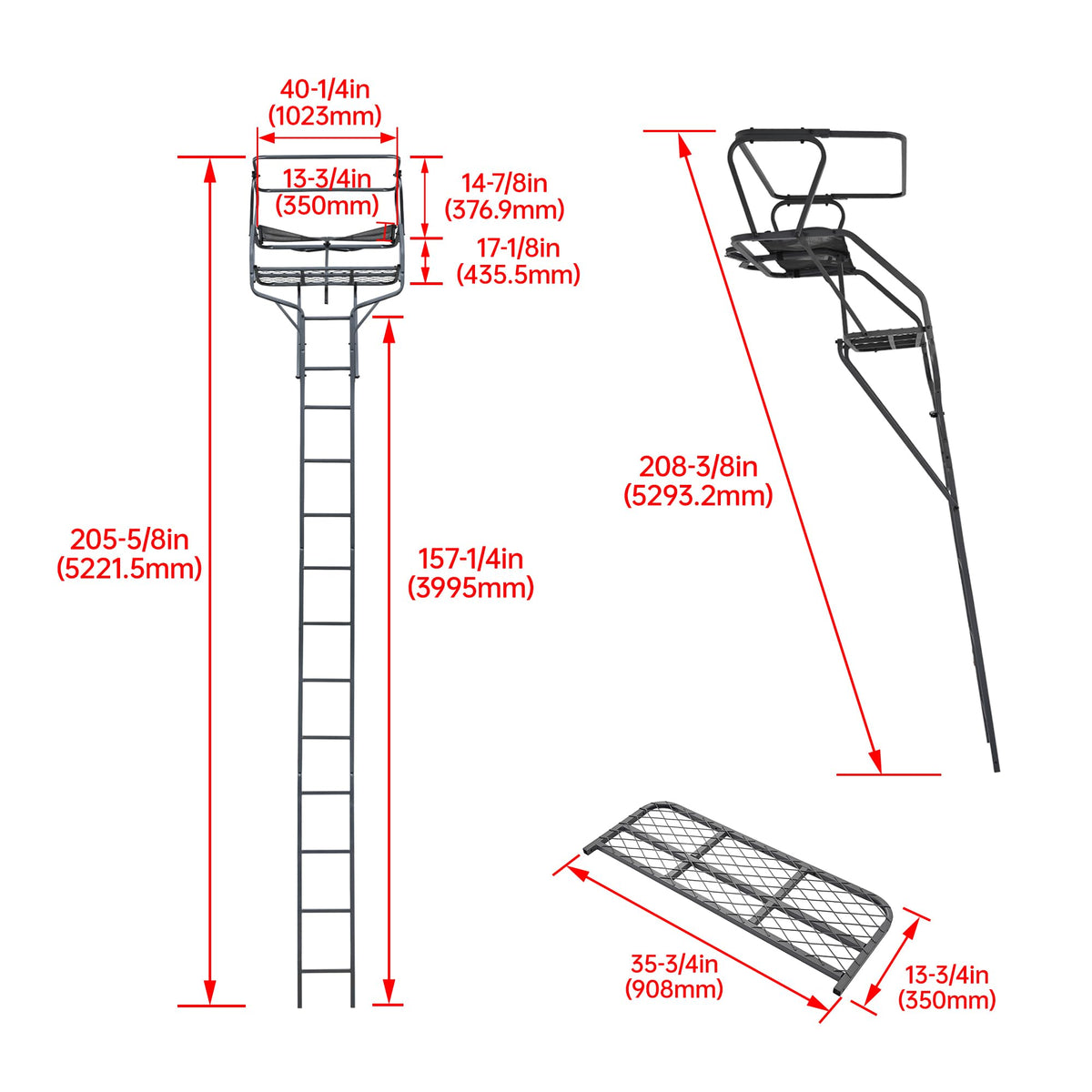 2-Man Ladder Tree Stand K680