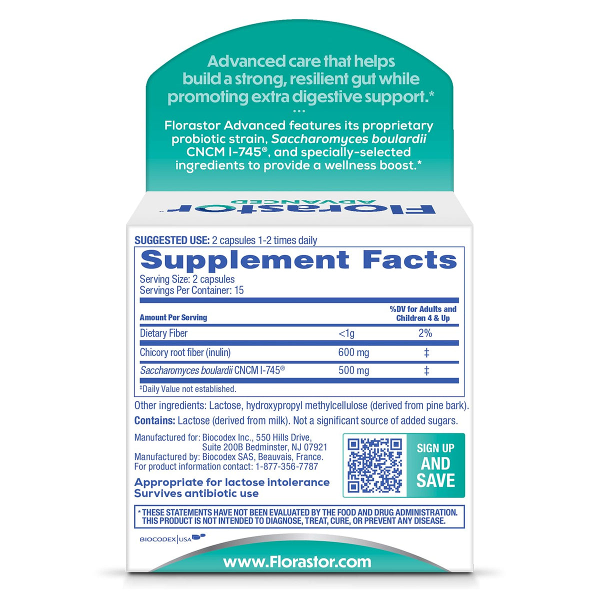 Probiotic and Prebiotic 30 Capsules L4094
