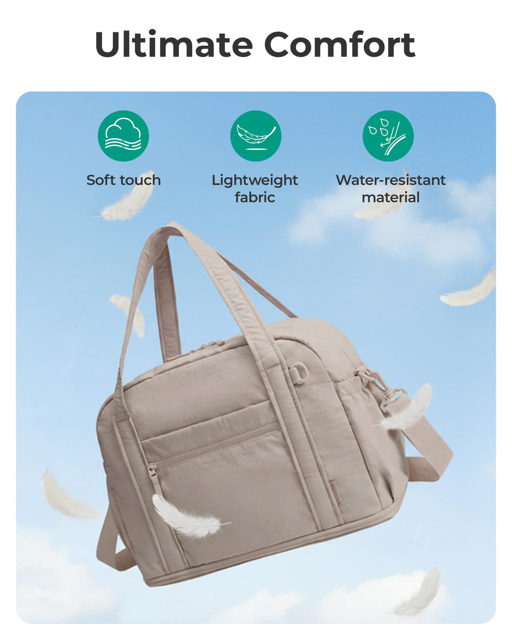Expandable Travel Duffel Bag Set X2927