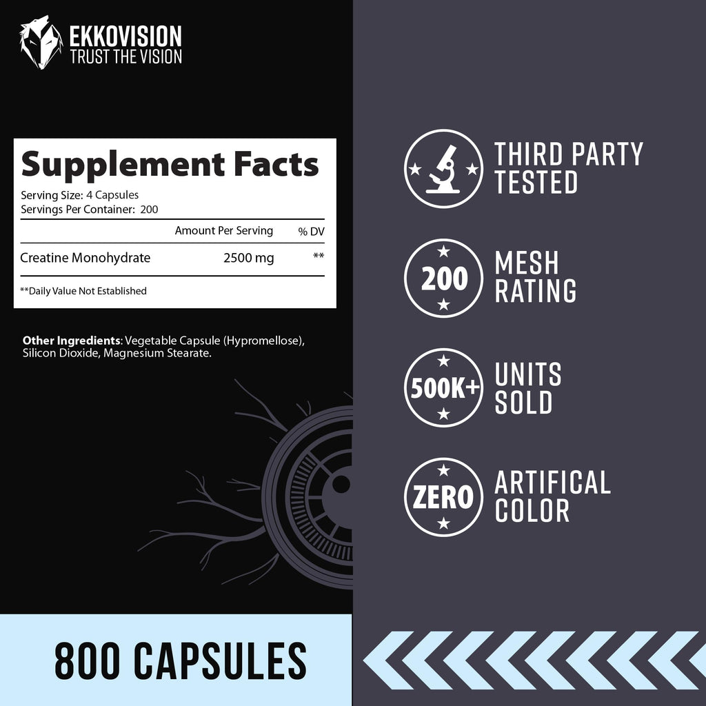 Creatine Monohydrate Capsules V122788