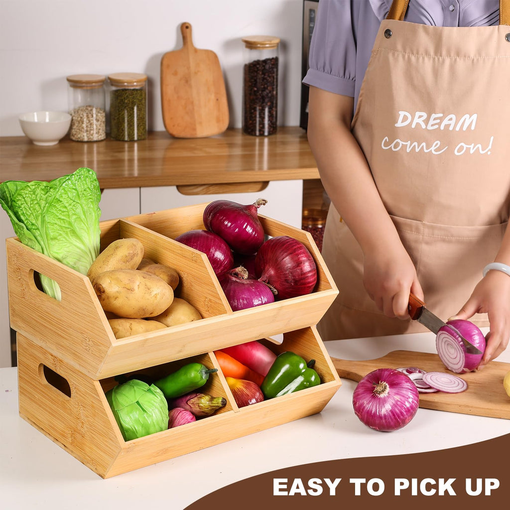 2 Set Bamboo Storage Bins R299803