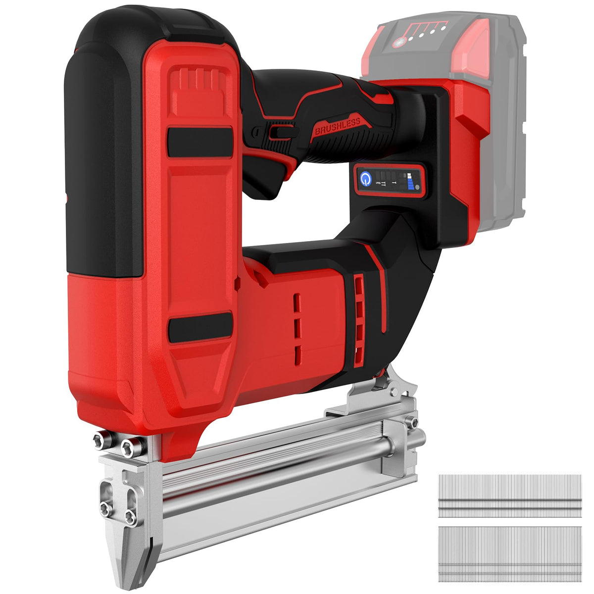 18 Gauge Cordless Brad Nailer & Staple Gun E6884
