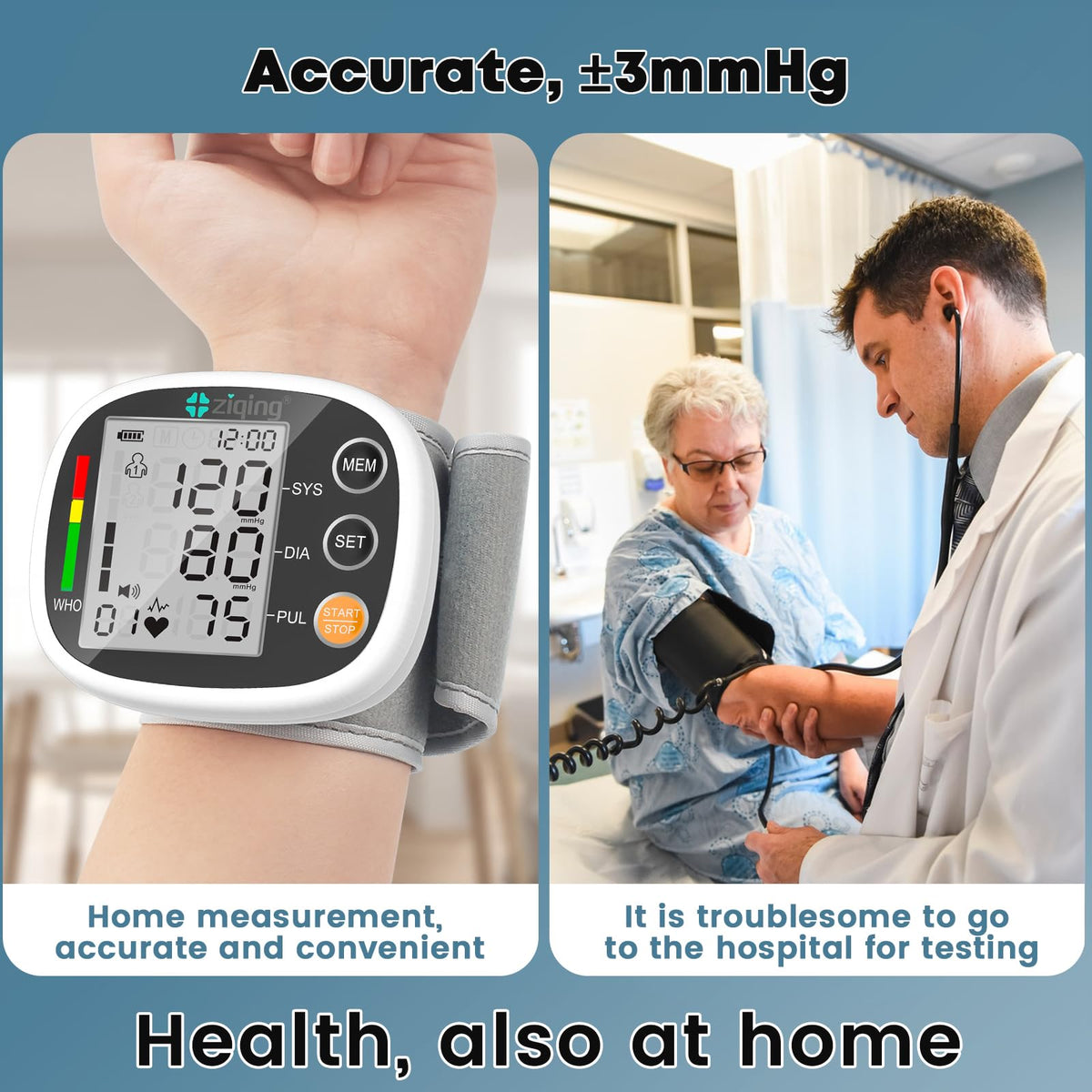 Wrist Blood Pressure Monitor F9056