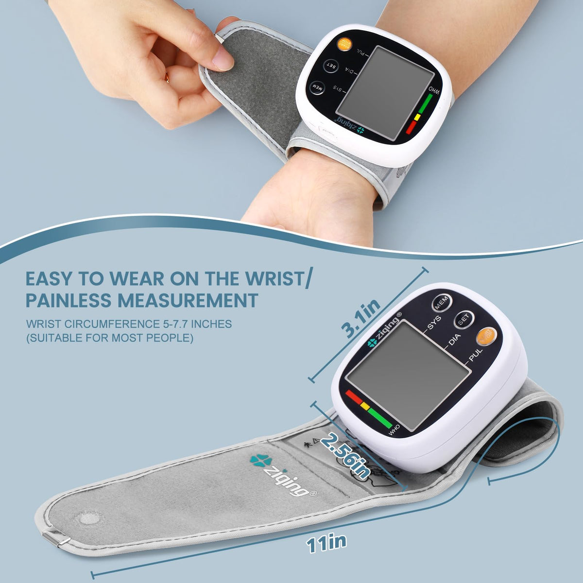 Wrist Blood Pressure Monitor F9056