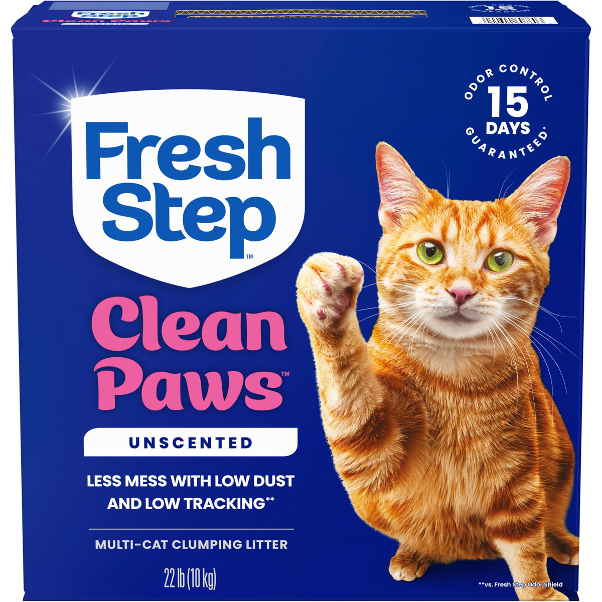 Multi Cat Clumping Litter, Unscented, 22 lb. Box W24635