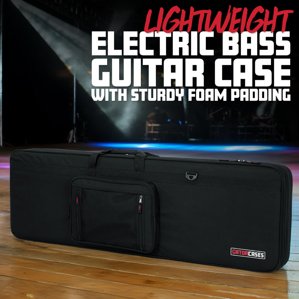 Lightweight Polyfoam Guitar Case for Electric Bass Guitars M6835
