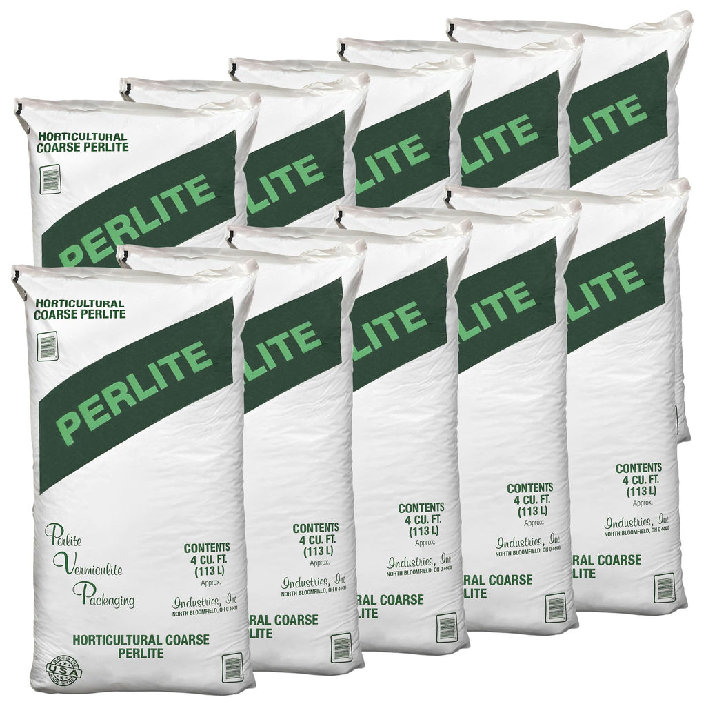 10 Pack Organic Coarse Perlite Planting Soil Additive Q480128