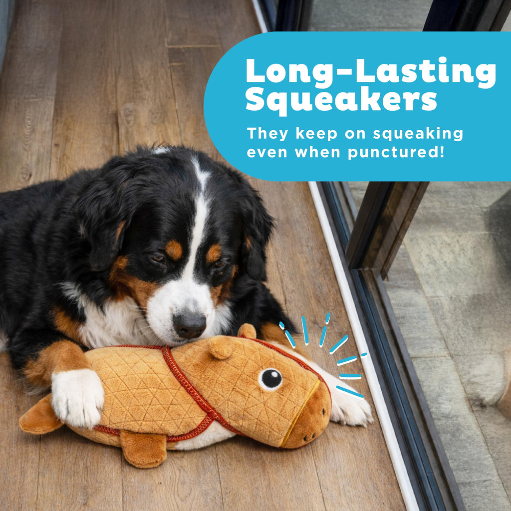 Durable Plush Dog Toy with Squeaker V76248